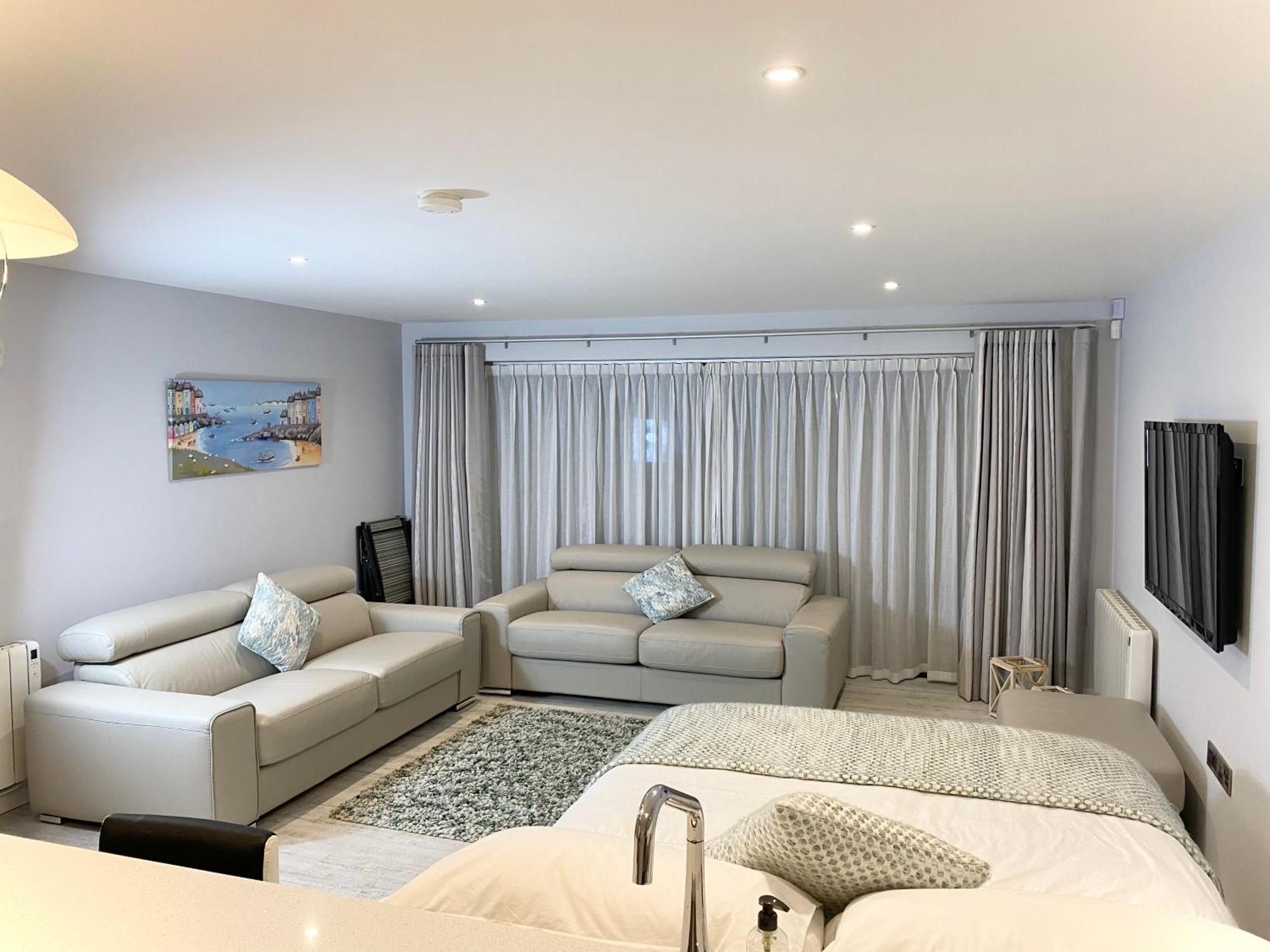 The North Cove, 20M To The Sea, Modern Studio Apartment بورتراش المظهر الخارجي الصورة